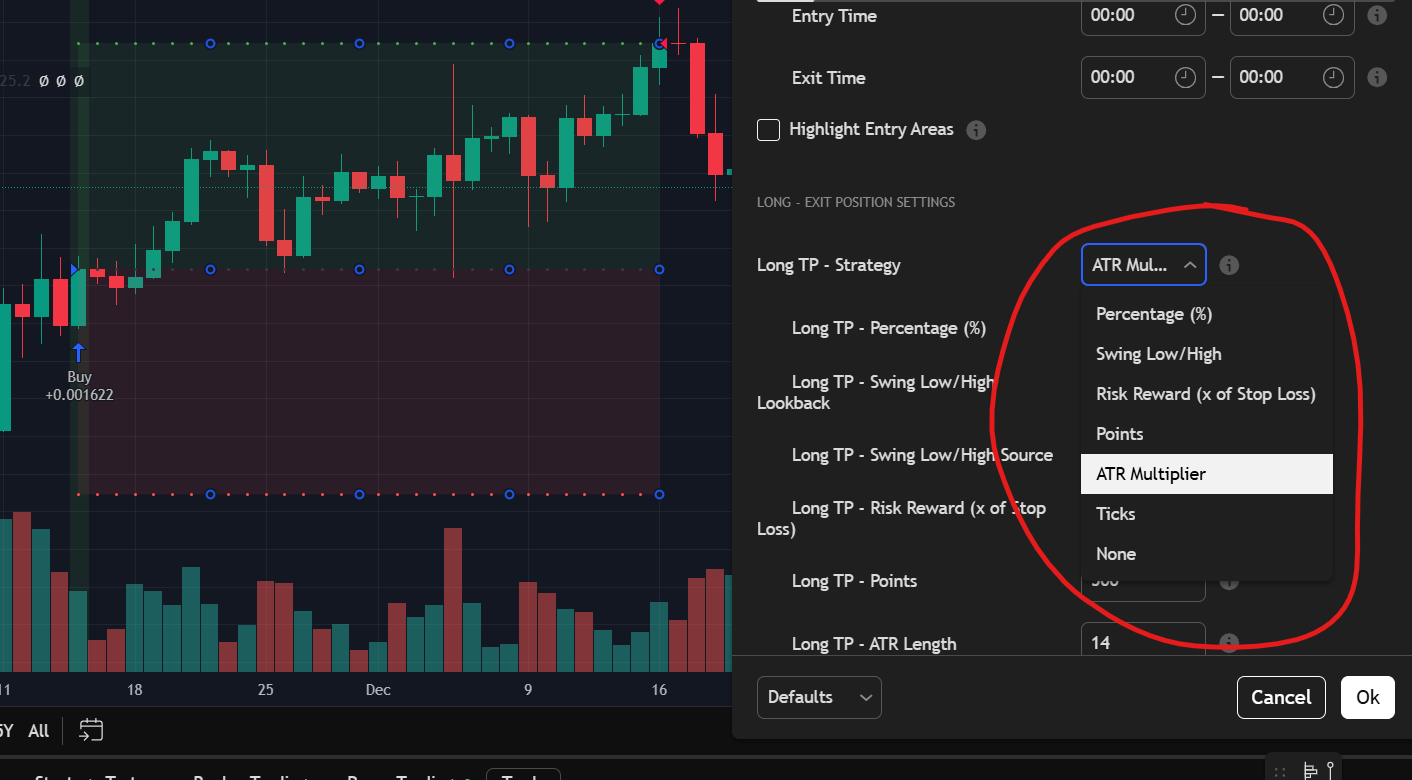 TP/SL Exit Strategies